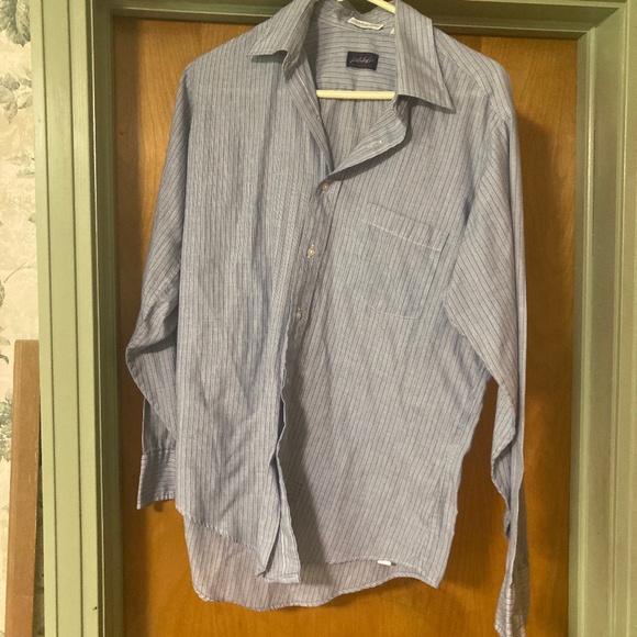 Vintage Lord & Taylor Single Needle Tailoring Button Down Shirt Made in US 34-35 - Picture 1 of 6